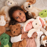 15" Buddy Bunny - grouped image with Bear, Bunny, Giraffe and Frog and model image number 6