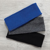 Vermont Mitten Co. Headband - cool colored solid headbands in blue, grey and black image number 1