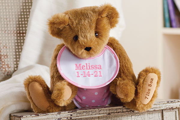 An image of the 15-inch Baby Girl Bear