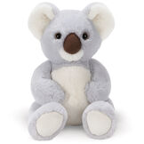 15" Cuddle Chunk Koala- Front view of seated grey Koala with white belly and foot pads image number 0
