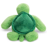 18" Oh So Soft Turtle- Back view of green and yellow turtle with tail image number 3