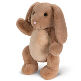 15" Cuddle Chunk Bunny - Standing soft floppy brown bunny with khaki belly image number 5