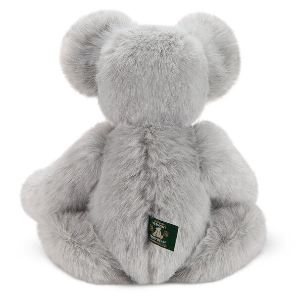 15" Classic Koala - Back view of seated jointed gray and white Koala with brown eyes and gray foot pads image number 5