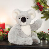 15" Classic Koala - Front view of waving gray and white Koala presented as a Christmas gift image number 1