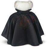 15" Limited Edition Count Dracula Vampire Bear - Back view of vampire cape image number 4