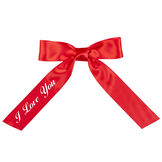 3' to 4' I Love You Bow with Tails image number 0