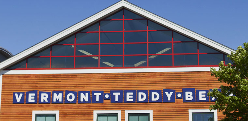 An image of the Vermont Teddy Bear factory