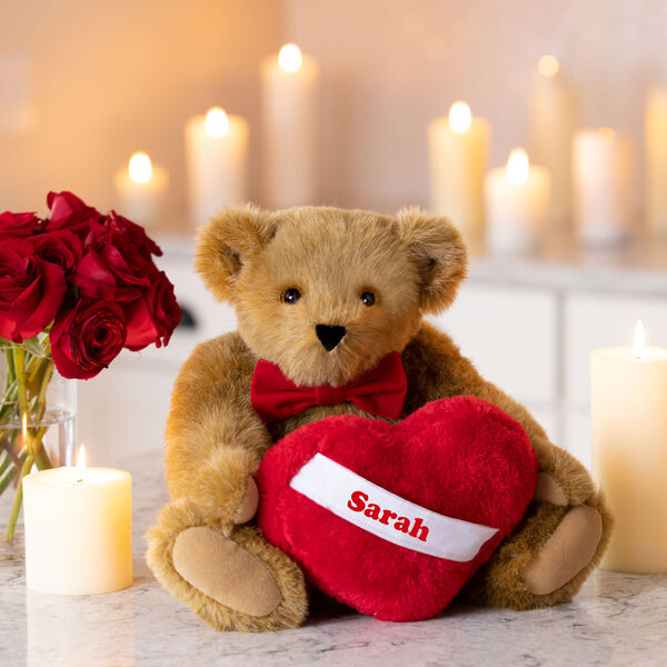 15" Romantic at Heart Bear image number 1