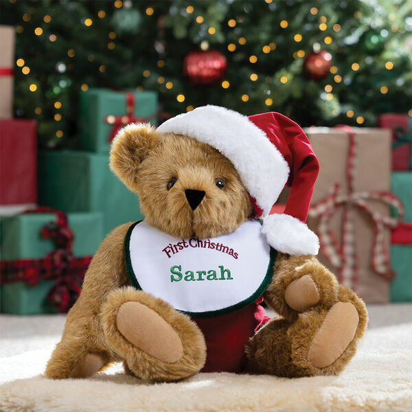 15" Baby's First Christmas Bear image number 1