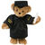 15" Graduation Bear in Black Gown